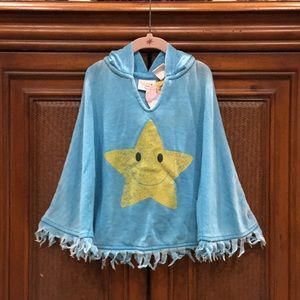 💗 STAR PONCHO 💗 COLLECTION GORGEOUS KIDS JACKET .